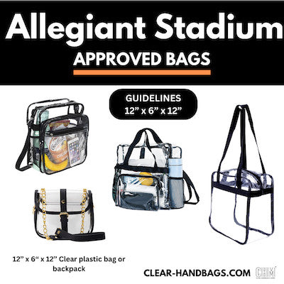 Logo Chair 623-65P NFL Las Vegas Raiders Stadium Clear Tote Bag