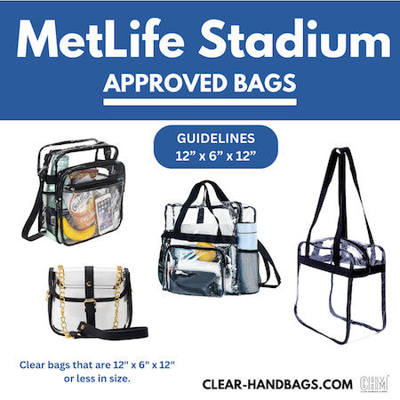 Clear Stadium Bag Policy - Custom Clear Bags