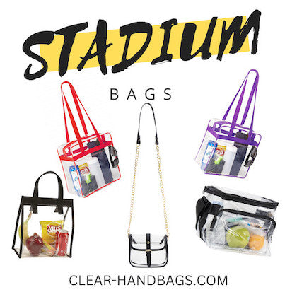 Pro LV Crossbody Clear Purse, Stadium Approved Bag