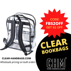 clear backpacks sale
