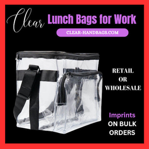 Clear Lunch Box Large (CH-1240) with Free Reusable Leak Proof Ice Bag