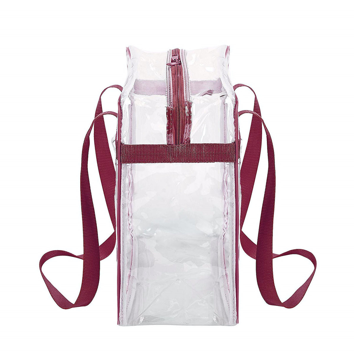 Stadium Clear Bags - Maroon U