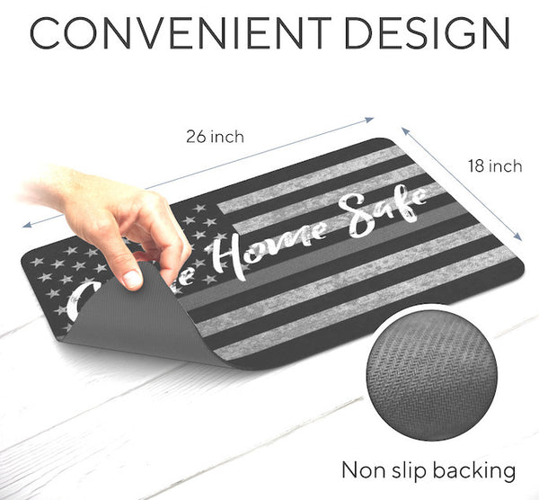 corrections officers gift ideas thin gray line doormat