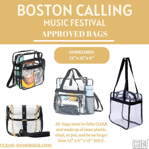Boston Calling Bag Policy
