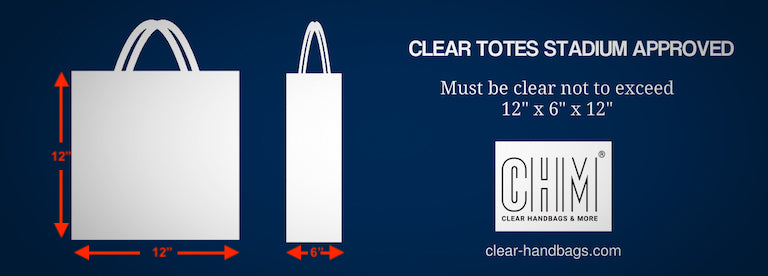 clear bag policy size