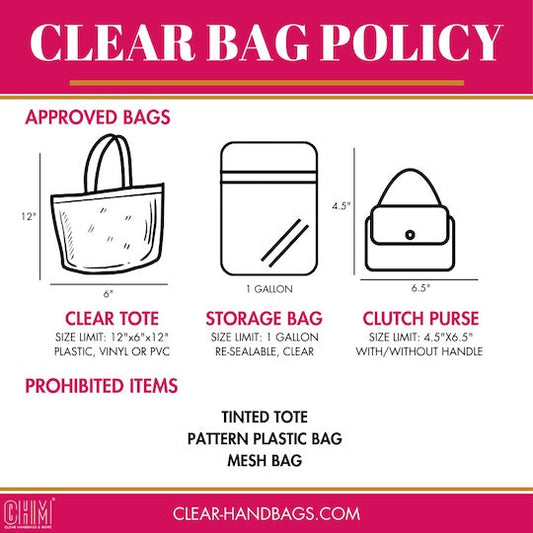clear bag policy