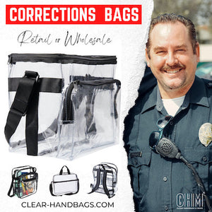 Clear Bags For Correctional Officers