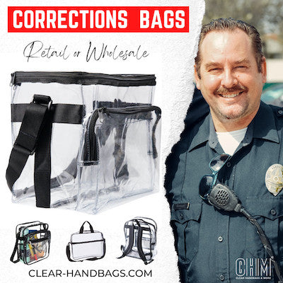 Clear Bags For Correctional Officers – Clear-Handbags.com