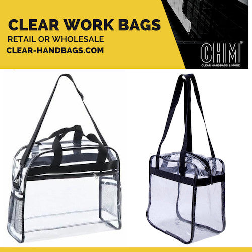 Clear Employee Bags To Help Reduce Theft – Clear-Handbags.com