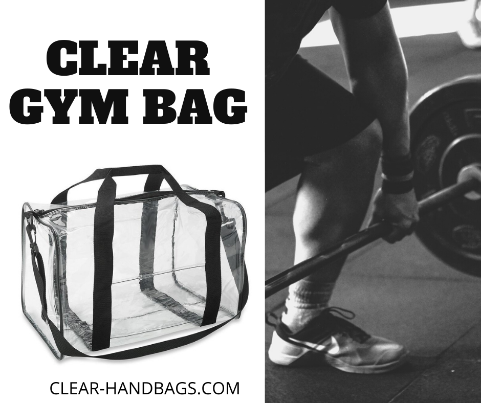 5 Clear Bags For Men From Work To Gym