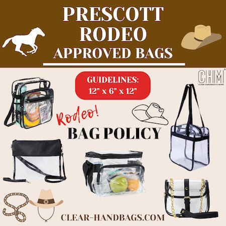Prescott Rodeo Bag Policy
