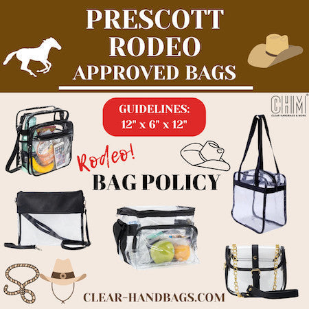 prescott rodeo bag policy