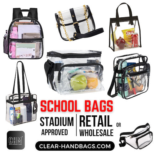 school clear bags
