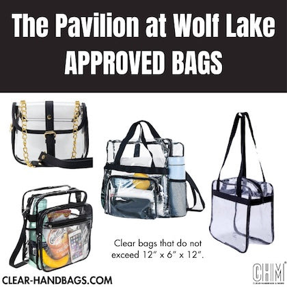 Pavilion at Wolf Lake Clear Bag Policy