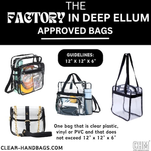 Factory In Deep Ellum Bag Policy