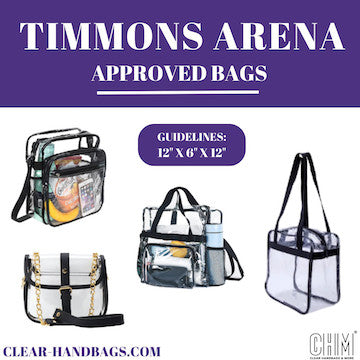 Timmons Arena Bag Policy