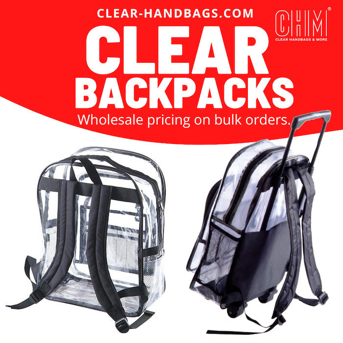 clear backpack for students