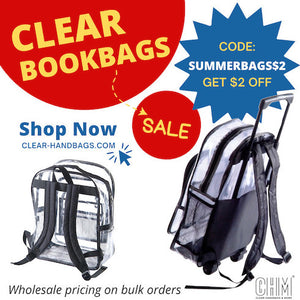 clear backpacks school clear bag policy