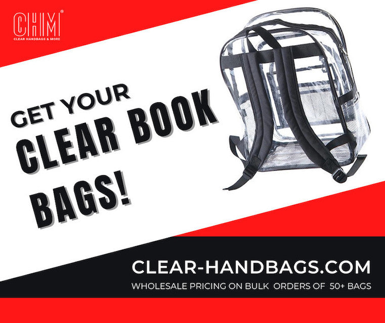 clear bookbags for school