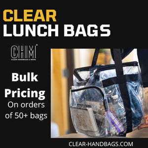 Clear Lunch Bags For Correctional Officers