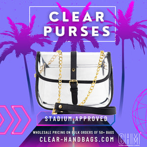 clear purses