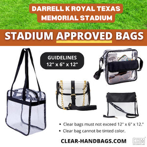 Darrell K Royal Stadium Clear Bag Policy