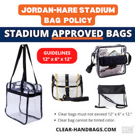 auburn approved clear bags