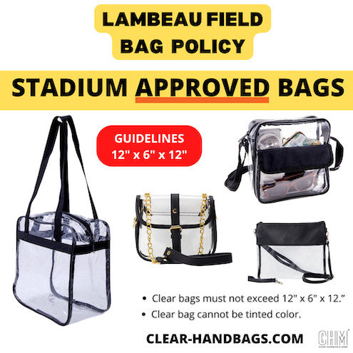 Lambeau Field Bag Policy Approved Bags