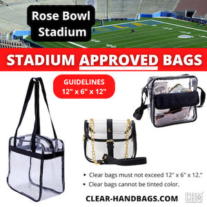 rose bowl approved bags