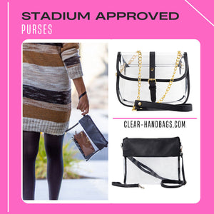 stylish clear handbags