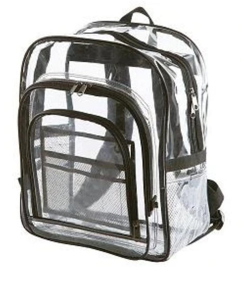 cheap clear backpacks