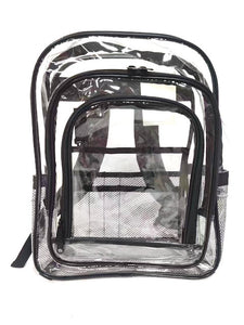 clear plastic backpacks for school