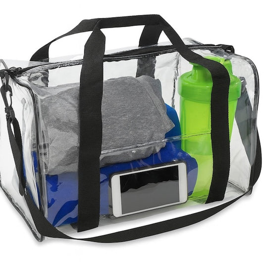 clear gym bag