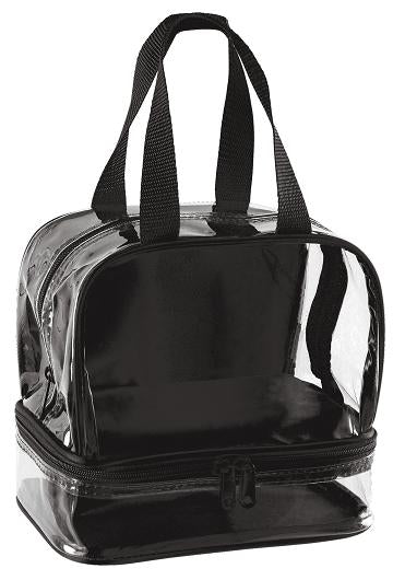 Clear Lunch Bag - Black (B1027)