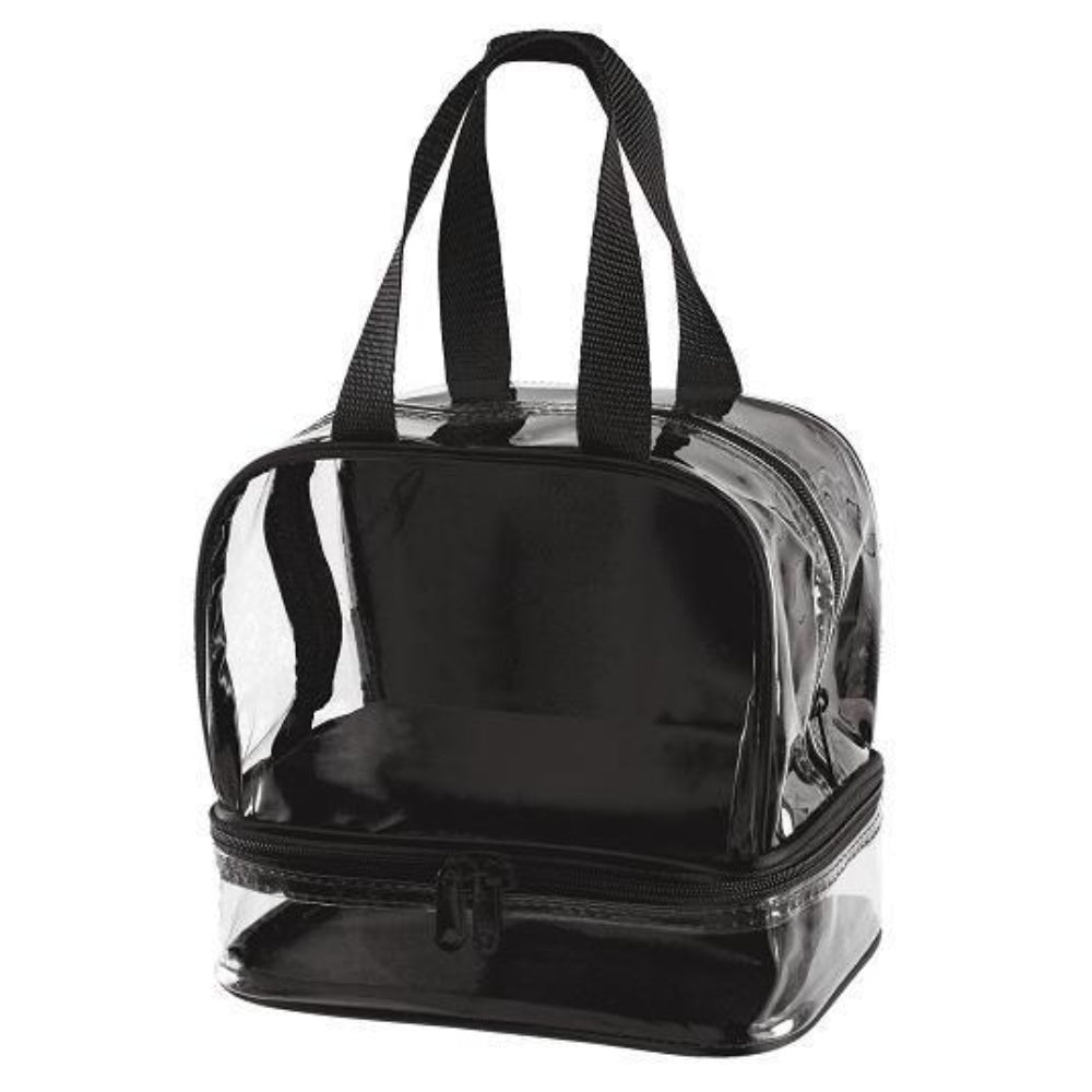 Clear Lunch Bag - Black (B1027)