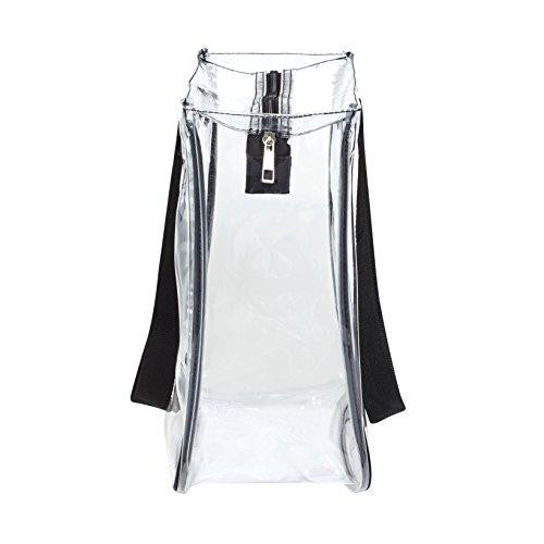 Clear Plastic Tote Bag With Zipper –