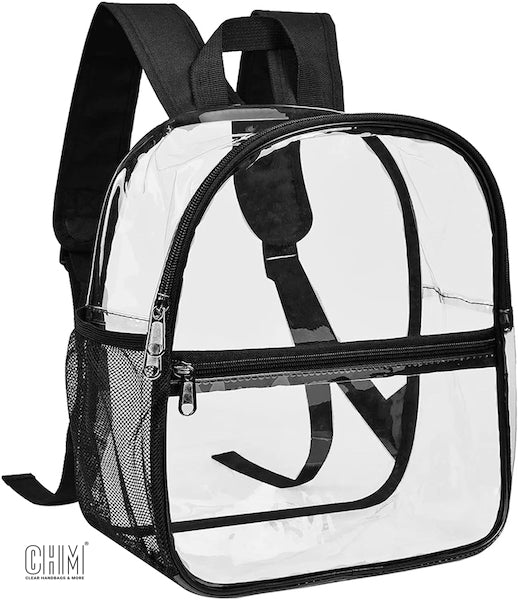 Clear Small Backpack Stadium Approved For Women and Men