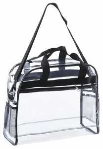 large clear briefcase