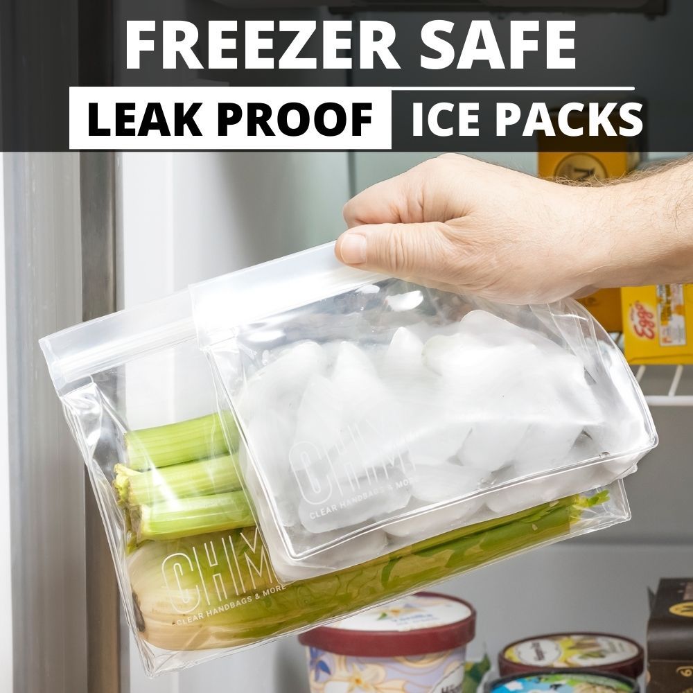 Large Reusable Food Storage Bags Freezer & Dishwasher BPA Free Resealable  Plastic Bags For Kitchen Organization or Use As Leakproof Clear Lunch Box