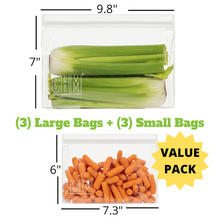 Smile ziplock storage bags 3l, 26x27 cm, 15 pcs @