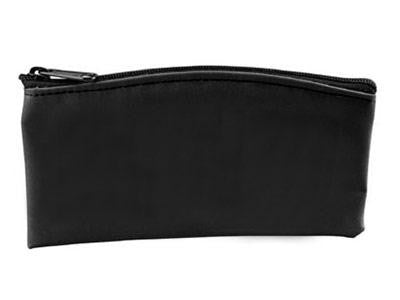 Small Black Zipper Pouch – Clear-Handbags.com