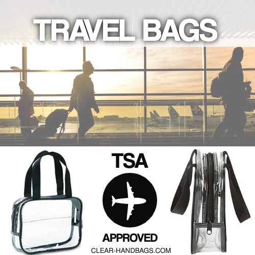tsa approved clear travel bag